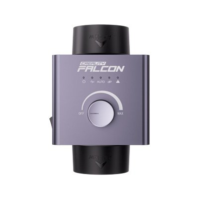 Ventilateur d'extraction Creality Falcon EF1, boîtier violet avec molette de réglage