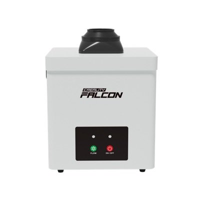 Purificateur de bureau Creality Falcon YW45, boîtier blanc avec bouche sur le dessus